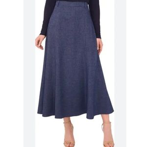 Halogen Blue A-Line Skirt